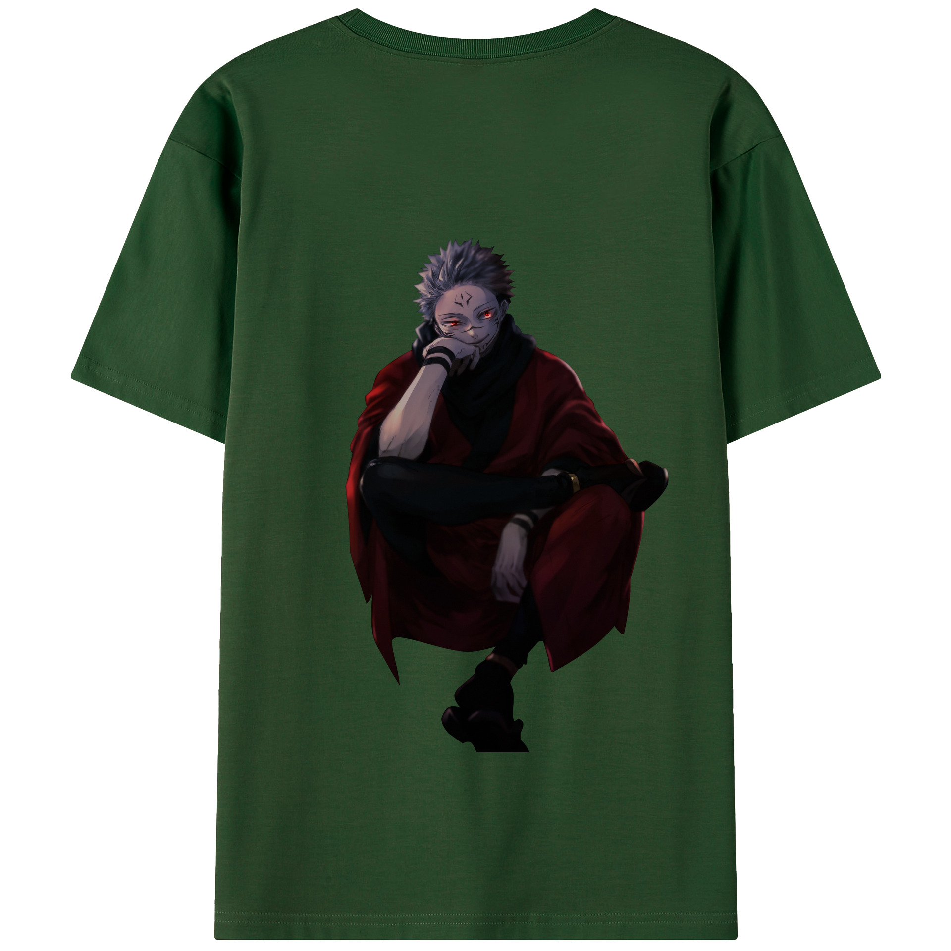 （画像用） 呪術廻戦 Jujutsu Kaisen 綿100％半袖Tシャツ（背面プリント）